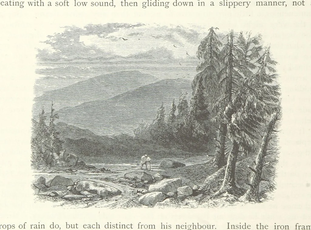 An illustration from Lorna Doone: a romance of Exmoor, 1883, leaf 308