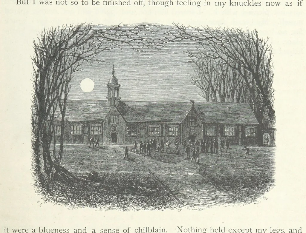 An illustration from Lorna Doone: a romance of Exmoor, 1883, leaf 33