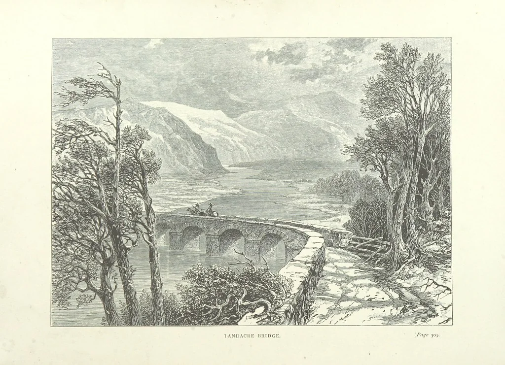 An illustration from Lorna Doone: a romance of Exmoor, 1883, leaf 354