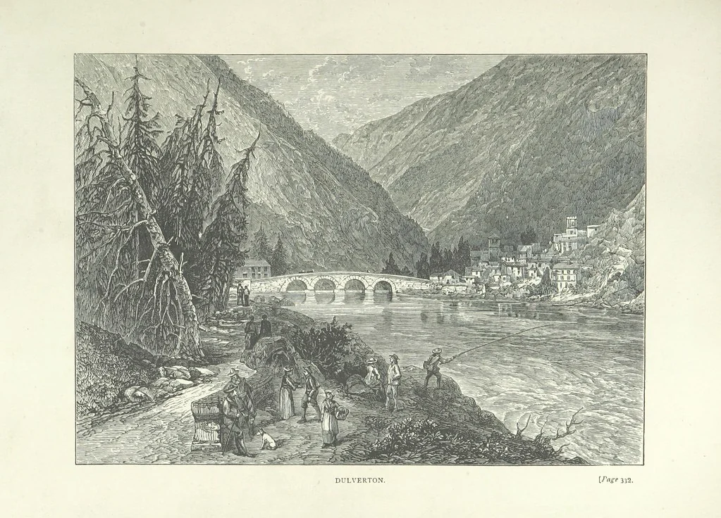 An illustration from Lorna Doone: a romance of Exmoor, 1883, leaf 379