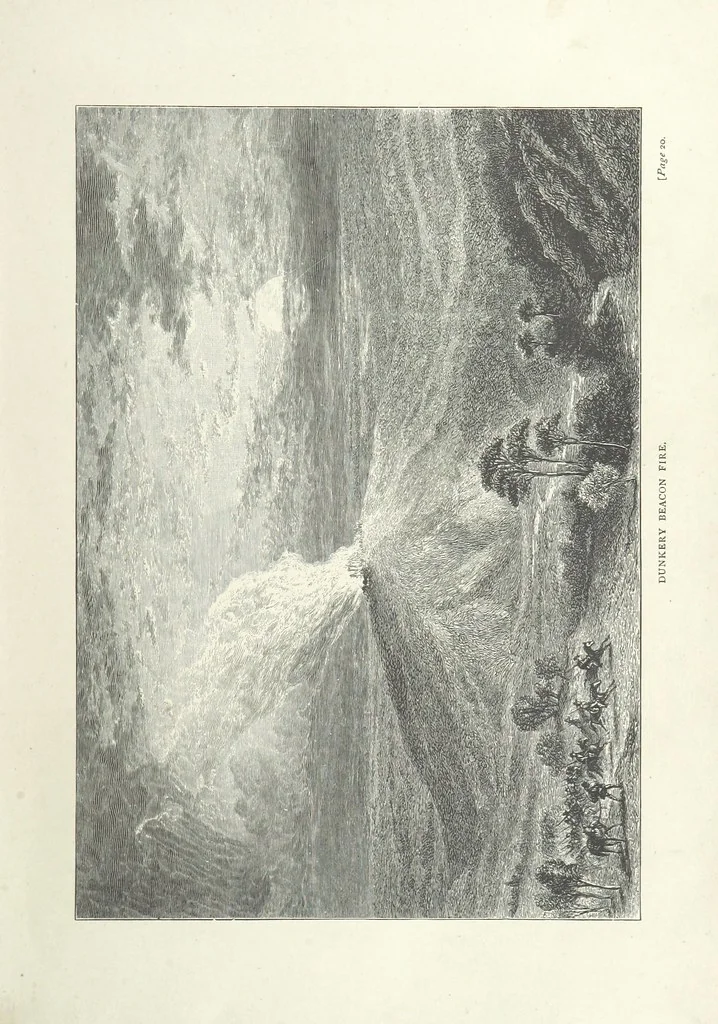An illustration from Lorna Doone: a romance of Exmoor, 1883, leaf 43