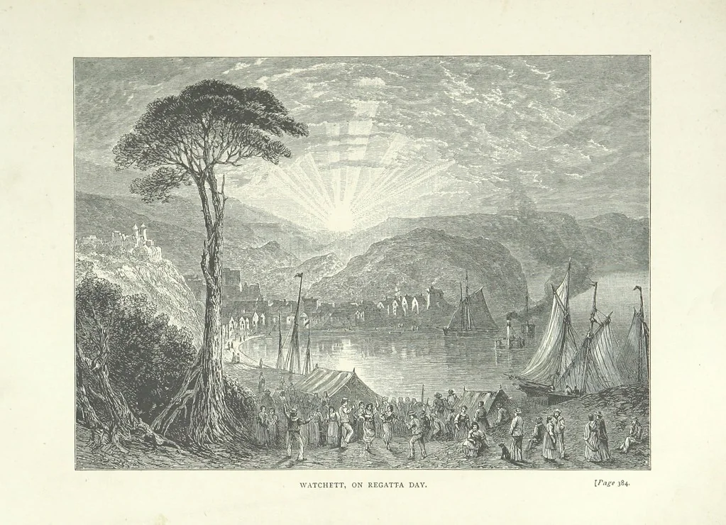 An illustration from Lorna Doone: a romance of Exmoor, 1883, leaf 433