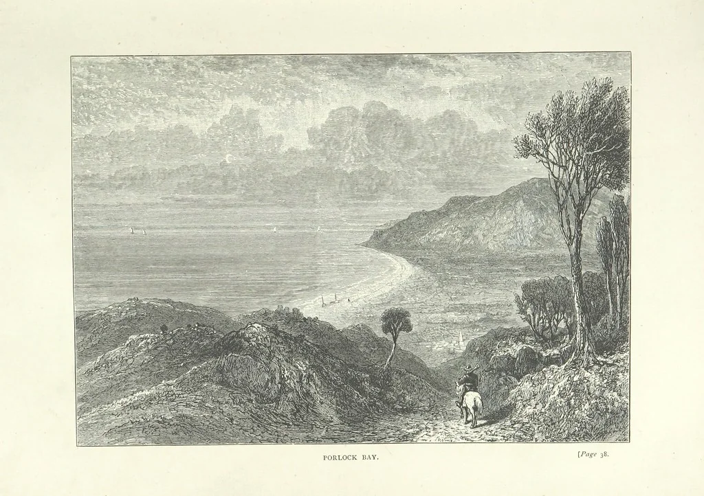 An illustration from Lorna Doone: a romance of Exmoor, 1883, leaf 63