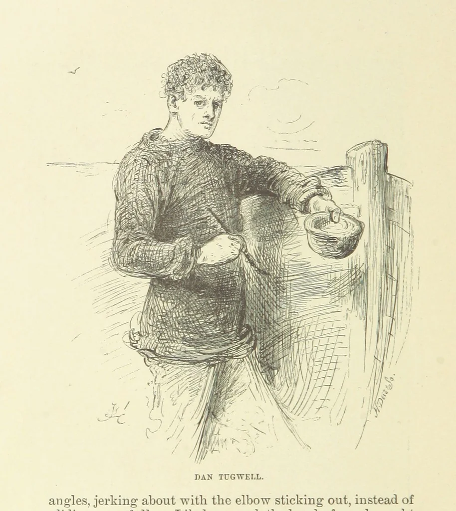 An illustration from Springhaven. A tale of the Great War ... Third edition, 1888, leaf 104
