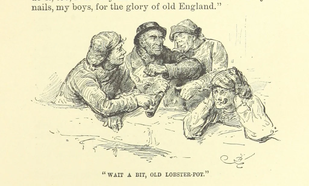 An illustration from Springhaven. A tale of the Great War ... Third edition, 1888, leaf 143