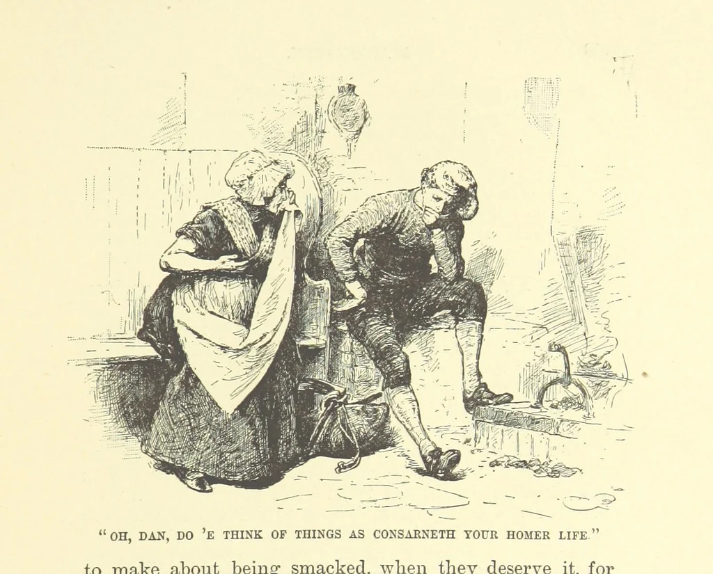 An illustration from Springhaven. A tale of the Great War ... Third edition, 1888, leaf 209