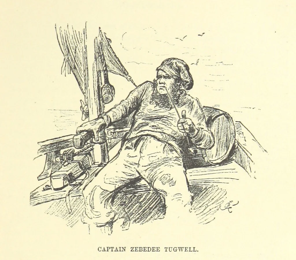 An illustration from Springhaven. A tale of the Great War ... Third edition, 1888, leaf 21