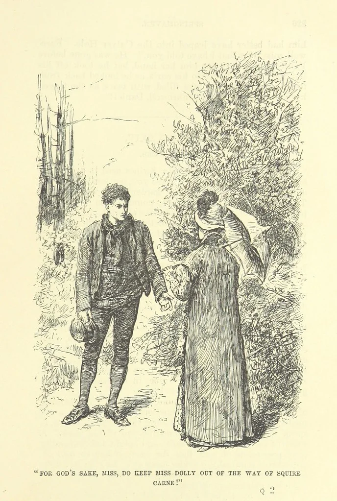 An illustration from Springhaven. A tale of the Great War ... Third edition, 1888, leaf 237