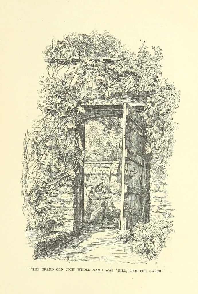 An illustration from Springhaven. A tale of the Great War ... Third edition, 1888, leaf 241