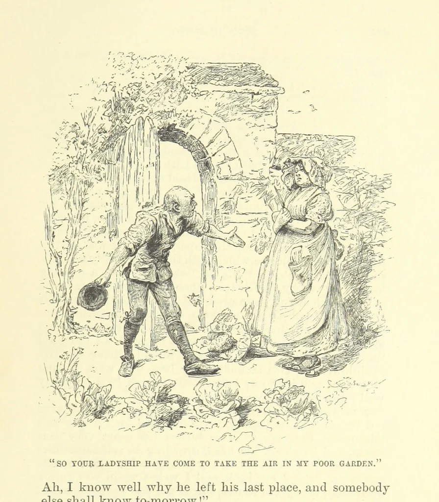 An illustration from Springhaven. A tale of the Great War ... Third edition, 1888, leaf 245