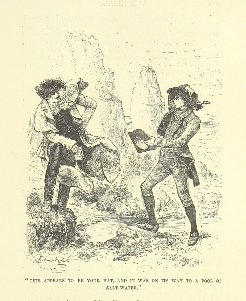 An illustration from Springhaven. A tale of the Great War ... Third edition, 1888, leaf 267