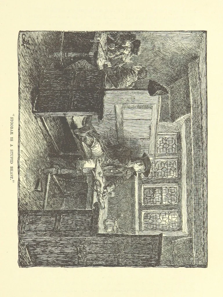 An illustration from Springhaven. A tale of the Great War ... Third edition, 1888, leaf 313