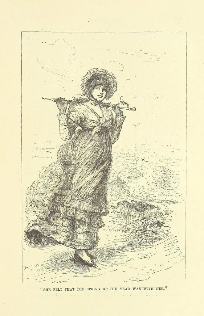 An illustration from Springhaven. A tale of the Great War ... Third edition, 1888, leaf 323