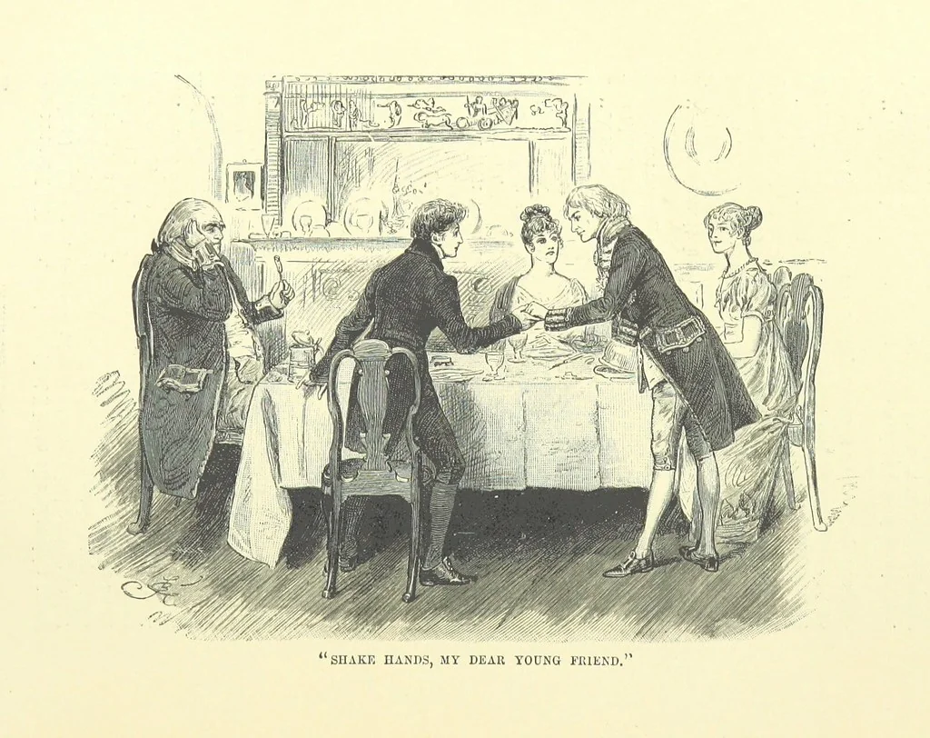 An illustration from Springhaven. A tale of the Great War ... Third edition, 1888, leaf 35