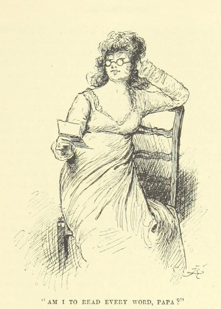 An illustration from Springhaven. A tale of the Great War ... Third edition, 1888, leaf 385