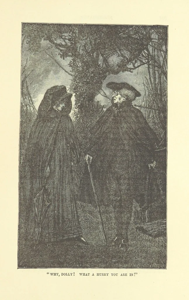 An illustration from Springhaven. A tale of the Great War ... Third edition, 1888, leaf 407