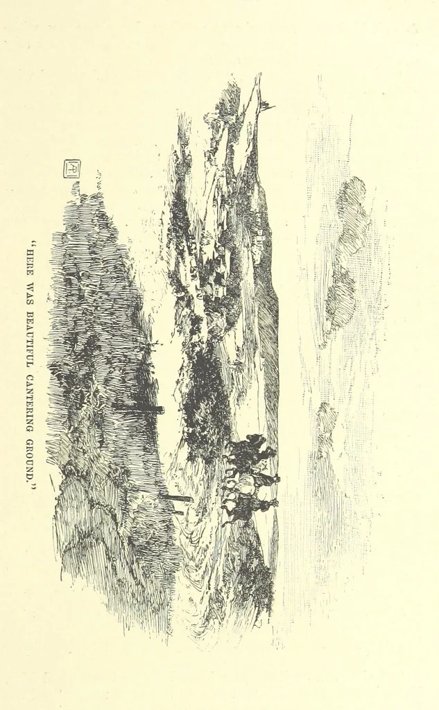 An illustration from Springhaven. A tale of the Great War ... Third edition, 1888, leaf 43