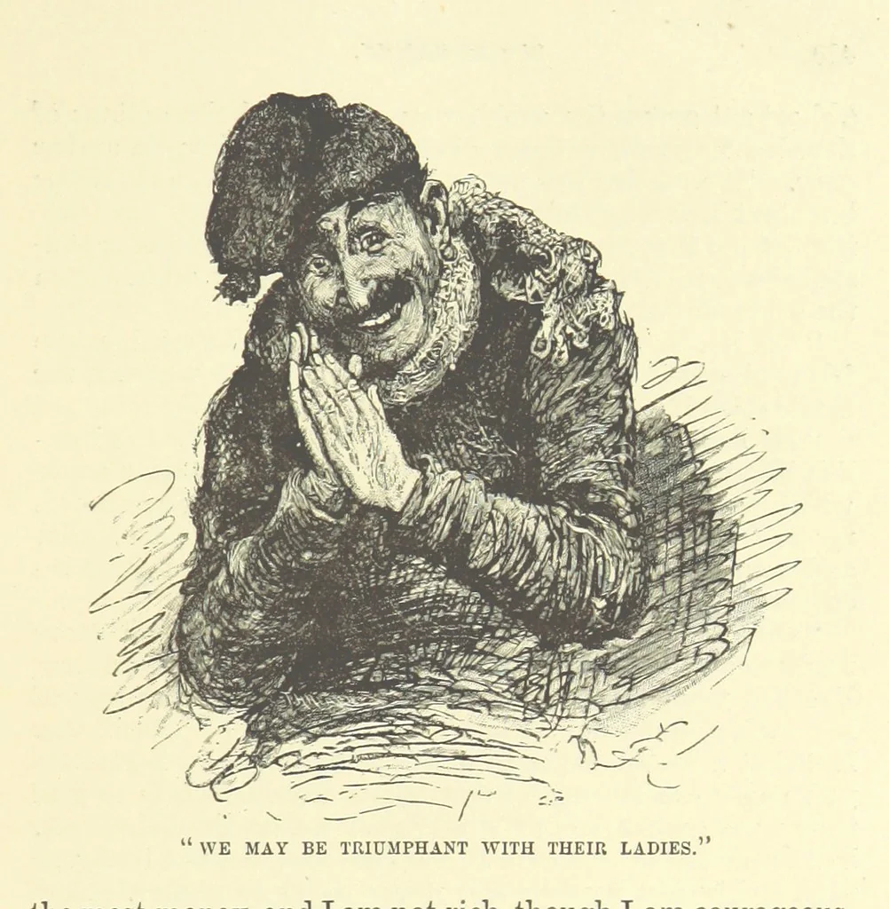 An illustration from Springhaven. A tale of the Great War ... Third edition, 1888, leaf 431