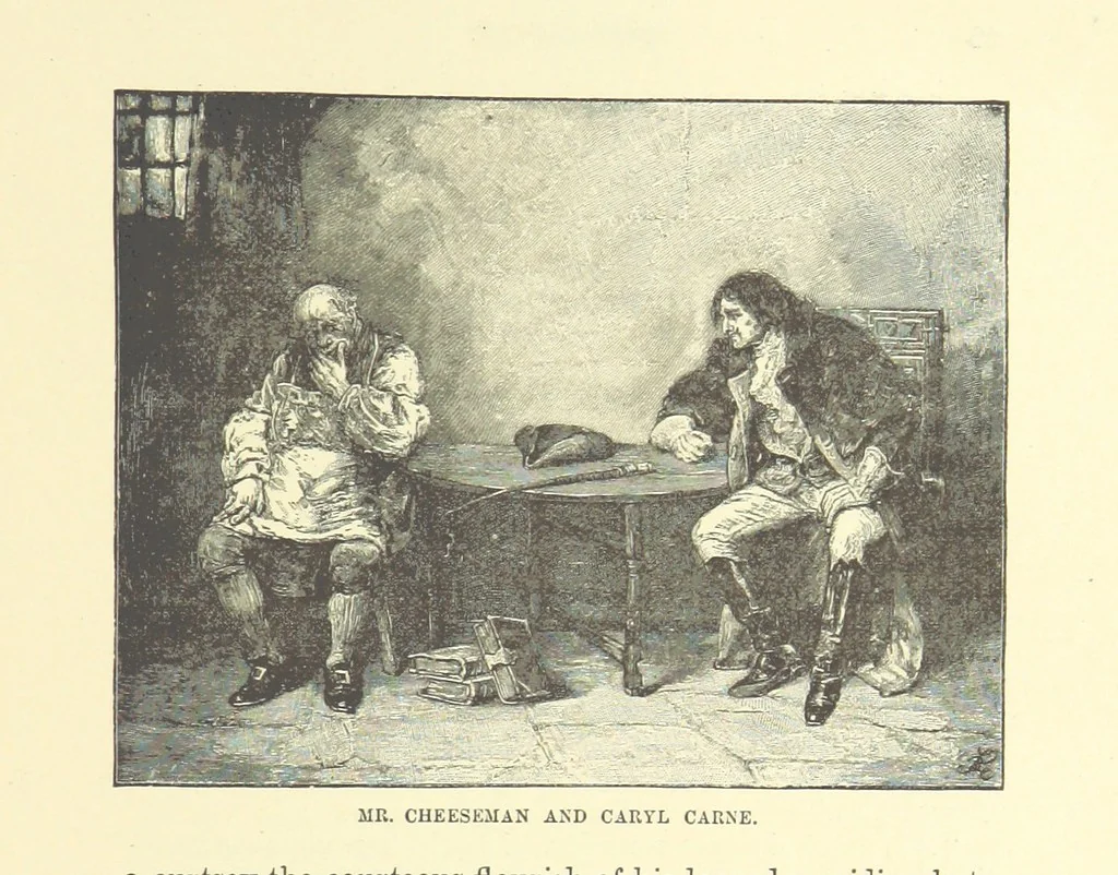 An illustration from Springhaven. A tale of the Great War ... Third edition, 1888, leaf 97