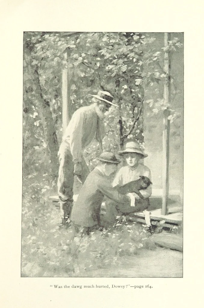 An illustration from Taking a Stand, etc, 1896, leaf 177