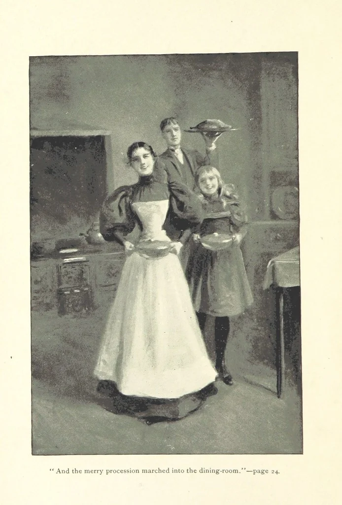 An illustration from Taking a Stand, etc, 1896, leaf 6