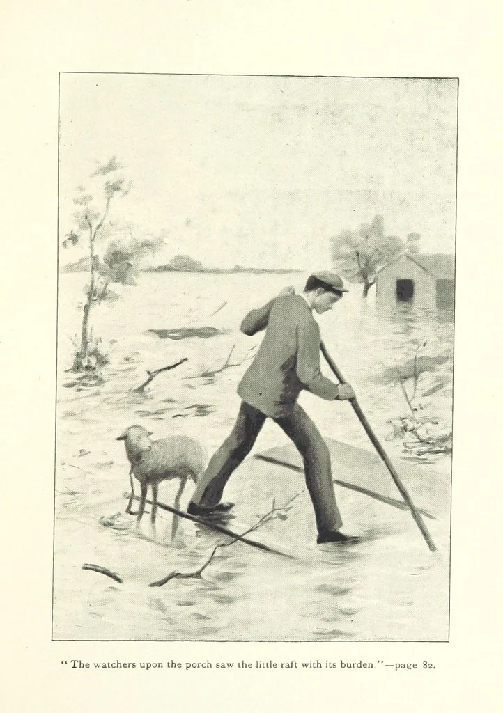 An illustration from Taking a Stand, etc, 1896, leaf 93