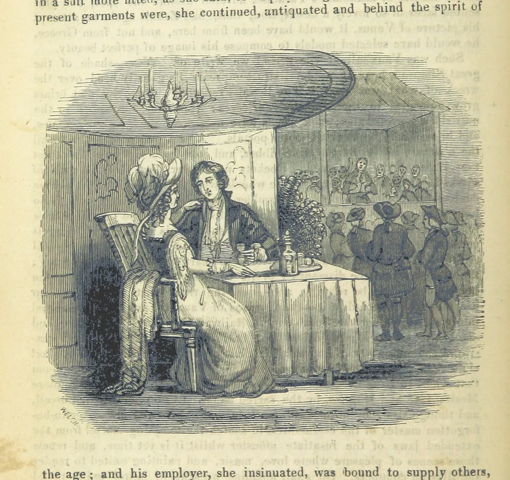 An illustration from The Life of George Barnwell; or, the London apprentice of the last century. [A novel. With illustrations, 1841, leaf 130