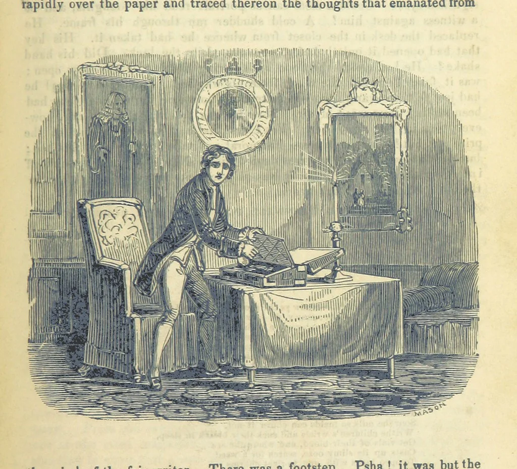An illustration from The Life of George Barnwell; or, the London apprentice of the last century. [A novel. With illustrations, 1841, leaf 141
