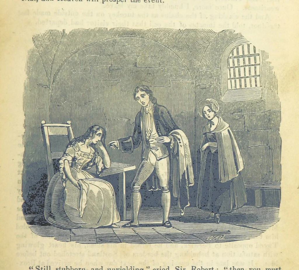 An illustration from The Life of George Barnwell; or, the London apprentice of the last century. [A novel. With illustrations, 1841, leaf 157