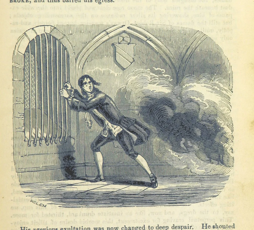 An illustration from The Life of George Barnwell; or, the London apprentice of the last century. [A novel. With illustrations, 1841, leaf 189