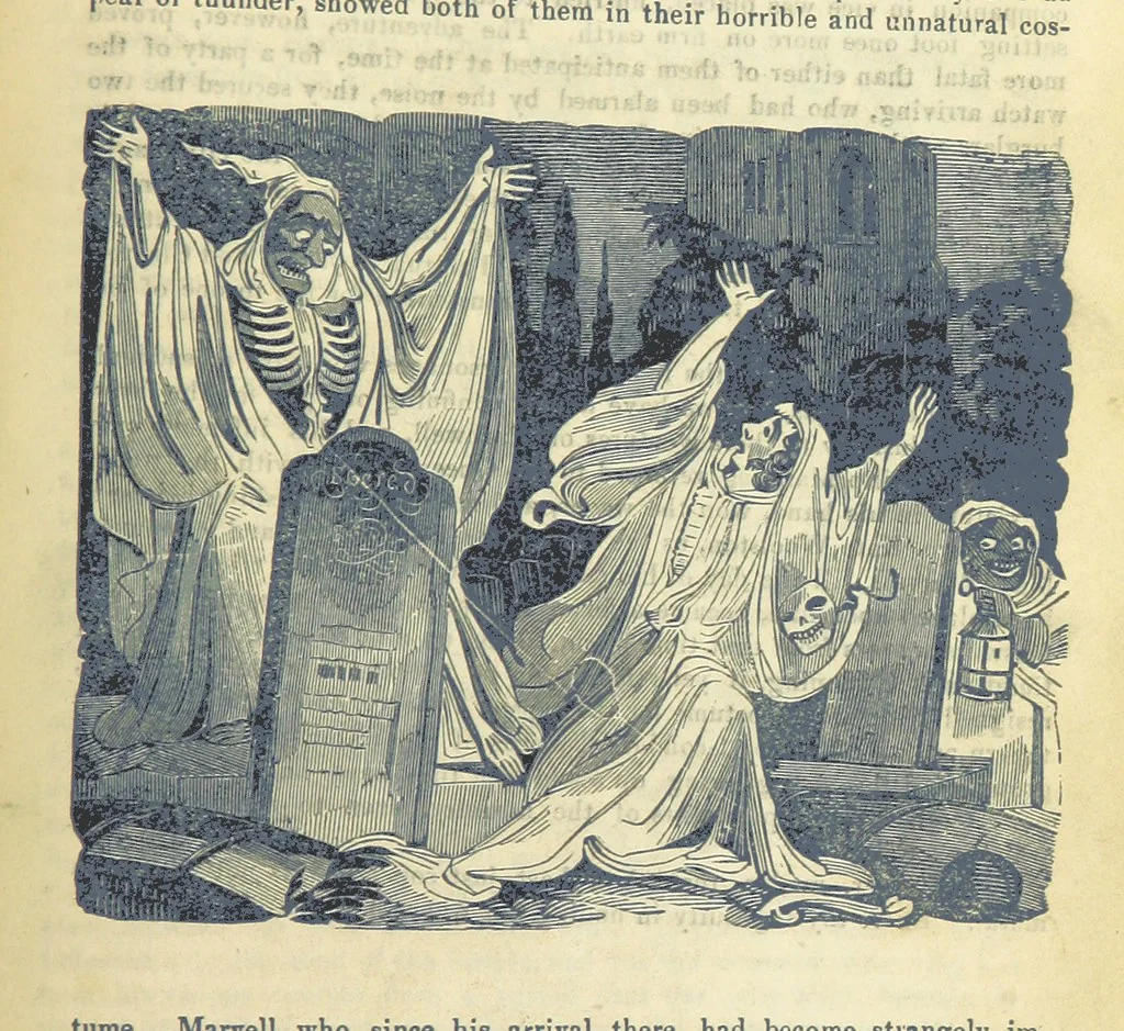 An illustration from The Life of George Barnwell; or, the London apprentice of the last century. [A novel. With illustrations, 1841, leaf 205