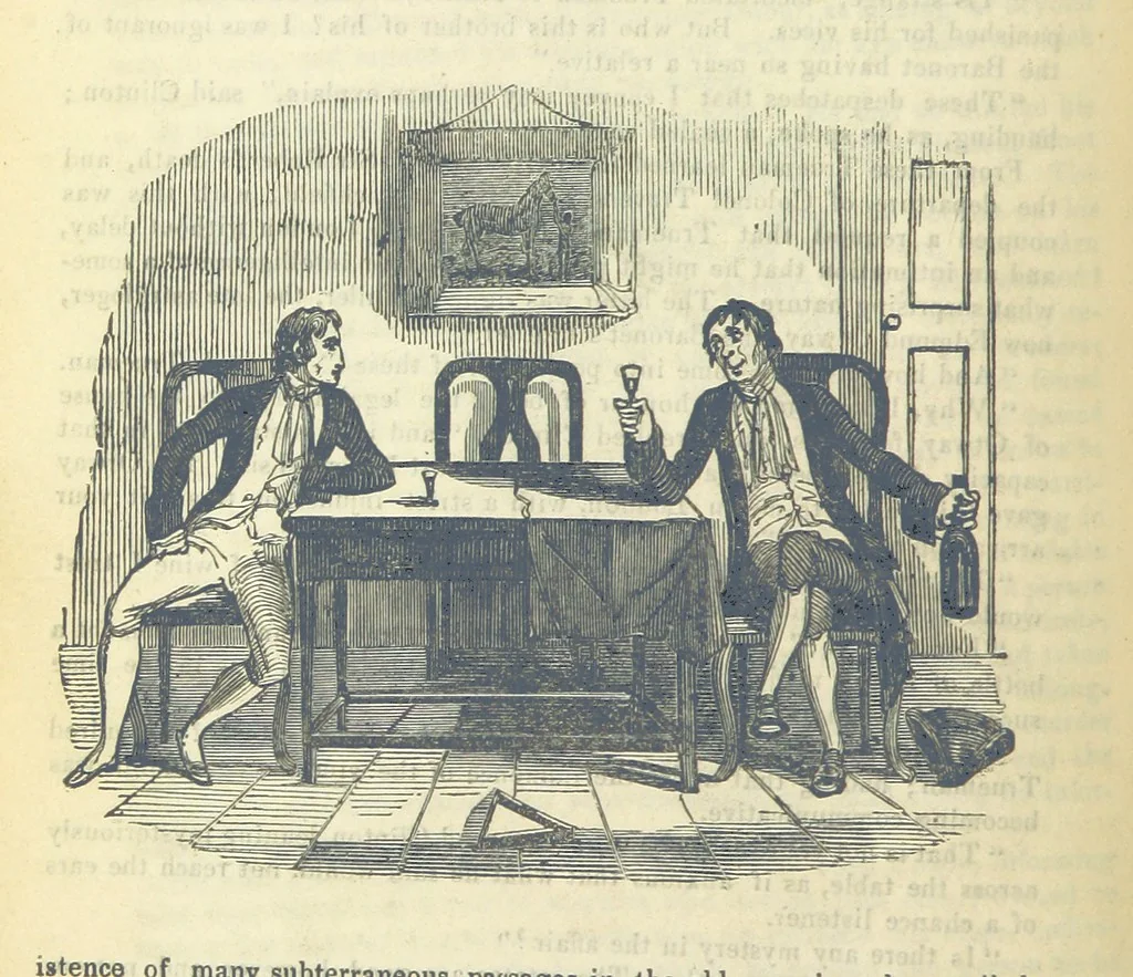 An illustration from The Life of George Barnwell; or, the London apprentice of the last century. [A novel. With illustrations, 1841, leaf 218
