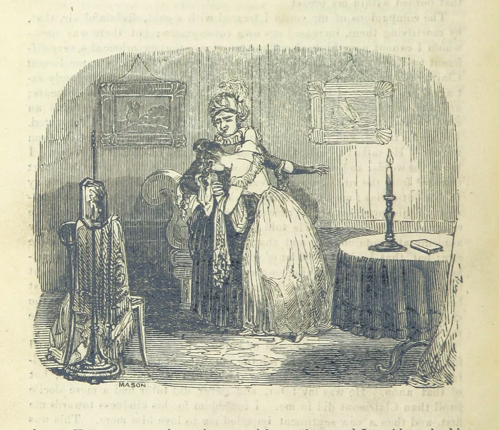 An illustration from The Life of George Barnwell; or, the London apprentice of the last century. [A novel. With illustrations, 1841, leaf 250
