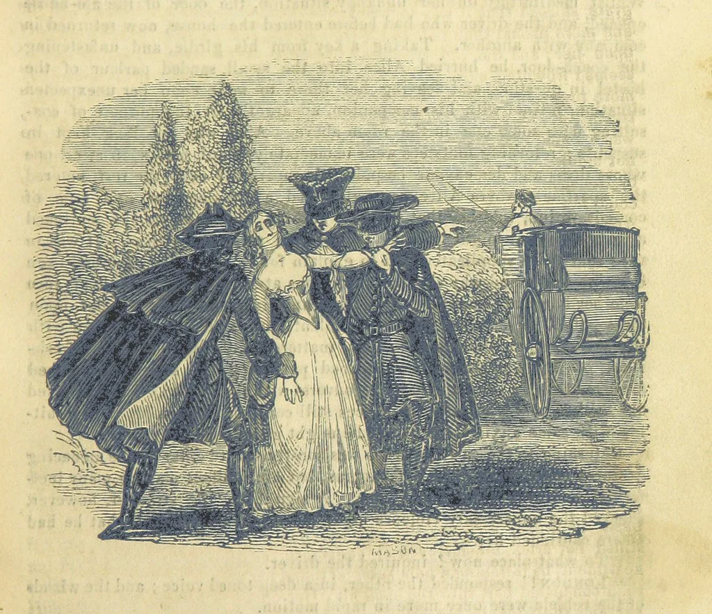 An illustration from The Life of George Barnwell; or, the London apprentice of the last century. [A novel. With illustrations, 1841, leaf 47