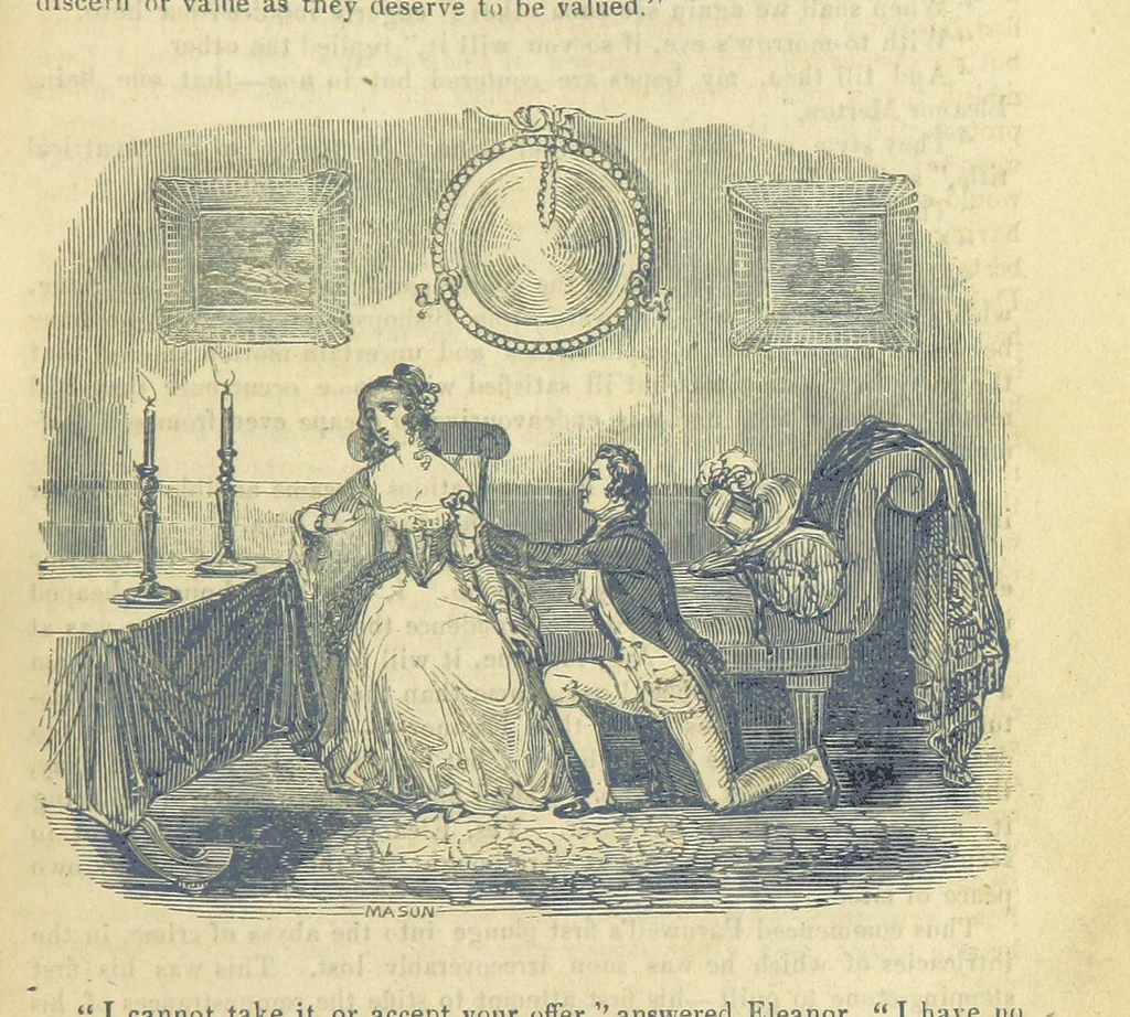 An illustration from The Life of George Barnwell; or, the London apprentice of the last century. [A novel. With illustrations, 1841, leaf 69