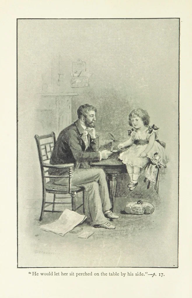 An illustration from A Charge to Keep, 1896, leaf 24