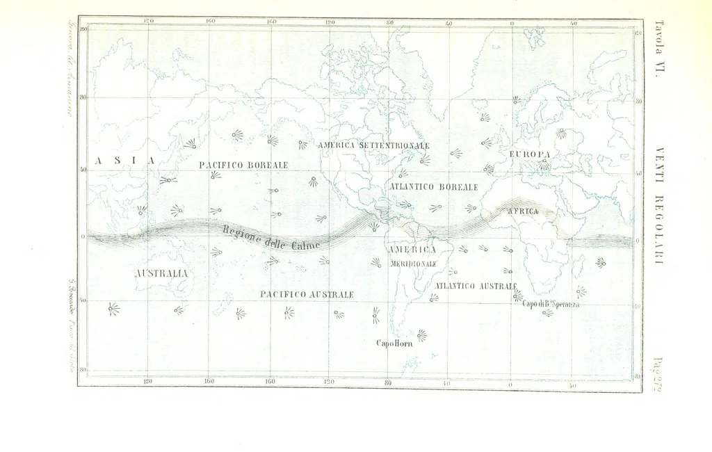 An illustration from Fisica del globo. Spazi, climi e meteore. Corso completo di geografia fisica e di meteorologia, etc, 1868, leaf 293