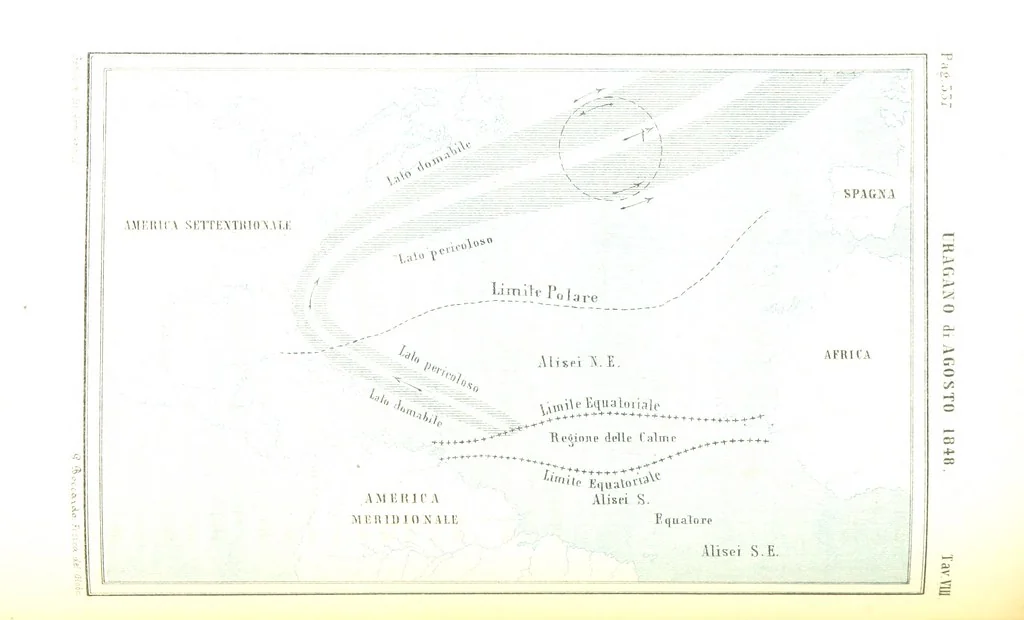 An illustration from Fisica del globo. Spazi, climi e meteore. Corso completo di geografia fisica e di meteorologia, etc, 1868, leaf 362