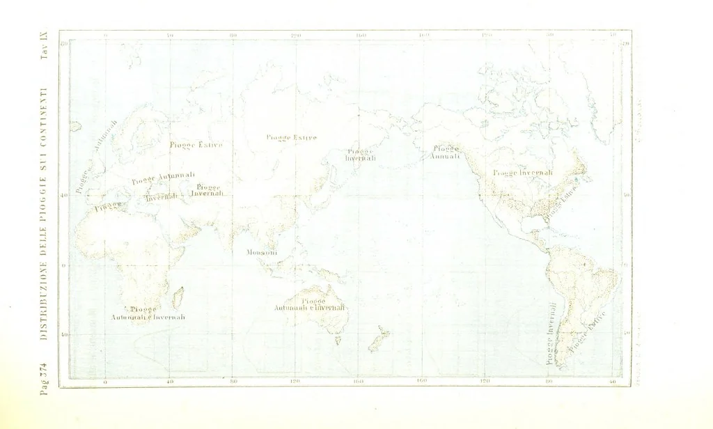 An illustration from Fisica del globo. Spazi, climi e meteore. Corso completo di geografia fisica e di meteorologia, etc, 1868, leaf 401