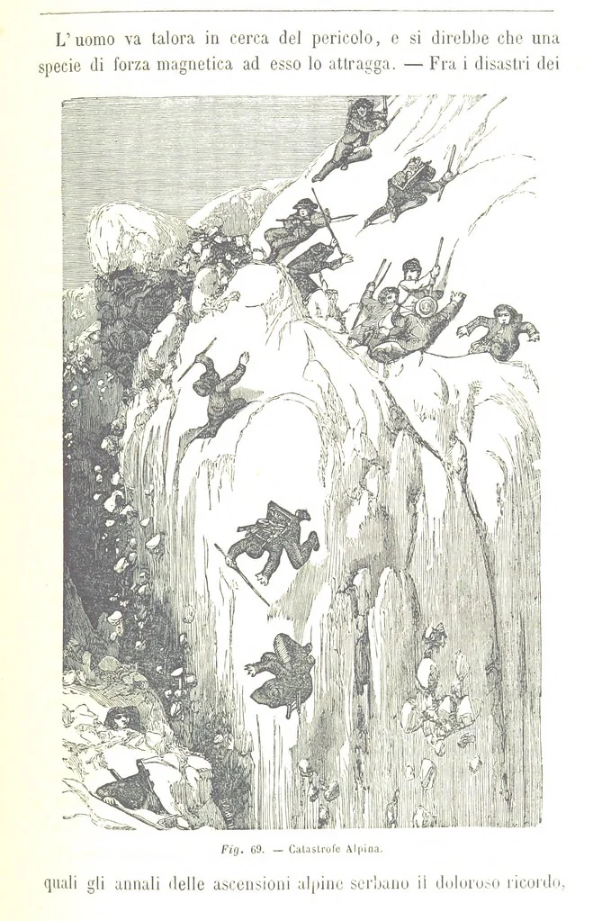 An illustration from Fisica del globo. Spazi, climi e meteore. Corso completo di geografia fisica e di meteorologia, etc, 1868, leaf 421