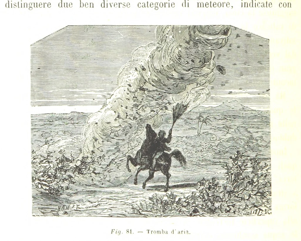 An illustration from Fisica del globo. Spazi, climi e meteore. Corso completo di geografia fisica e di meteorologia, etc, 1868, leaf 458