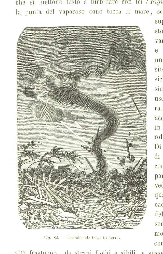 An illustration from Fisica del globo. Spazi, climi e meteore. Corso completo di geografia fisica e di meteorologia, etc, 1868, leaf 460