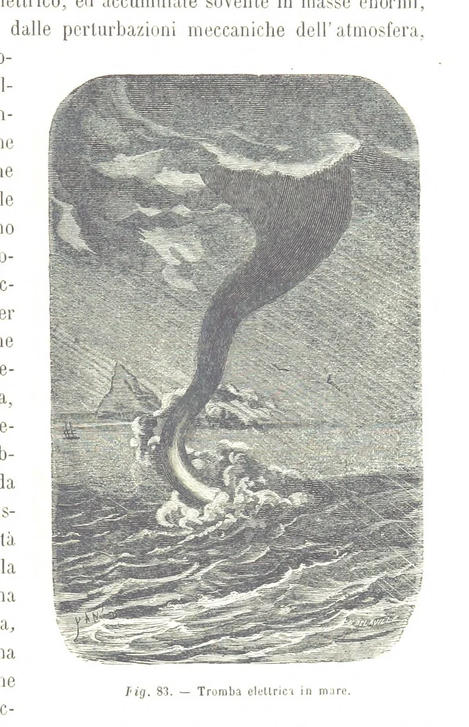 An illustration from Fisica del globo. Spazi, climi e meteore. Corso completo di geografia fisica e di meteorologia, etc, 1868, leaf 461