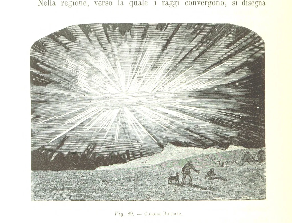 An illustration from Fisica del globo. Spazi, climi e meteore. Corso completo di geografia fisica e di meteorologia, etc, 1868, leaf 492