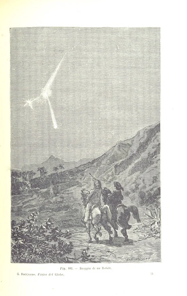 An illustration from Fisica del globo. Spazi, climi e meteore. Corso completo di geografia fisica e di meteorologia, etc, 1868, leaf 543