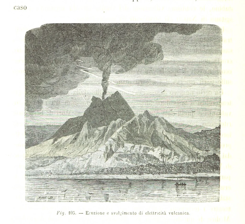An illustration from Fisica del globo. Spazi, climi e meteore. Corso completo di geografia fisica e di meteorologia, etc, 1868, leaf 604