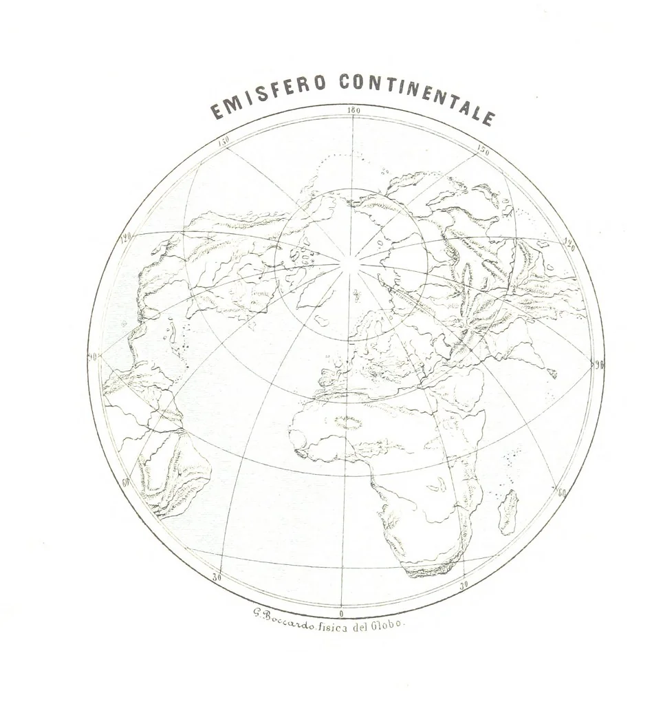 An illustration from Fisica del globo. Spazi, climi e meteore. Corso completo di geografia fisica e di meteorologia, etc, 1868, leaf 611