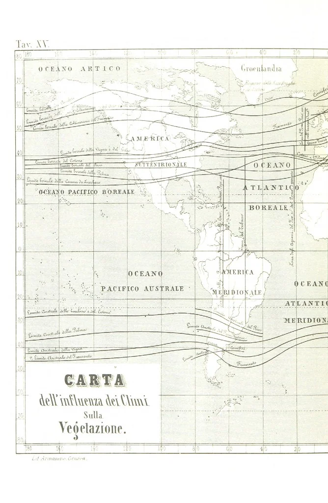 An illustration from Fisica del globo. Spazi, climi e meteore. Corso completo di geografia fisica e di meteorologia, etc, 1868, leaf 784