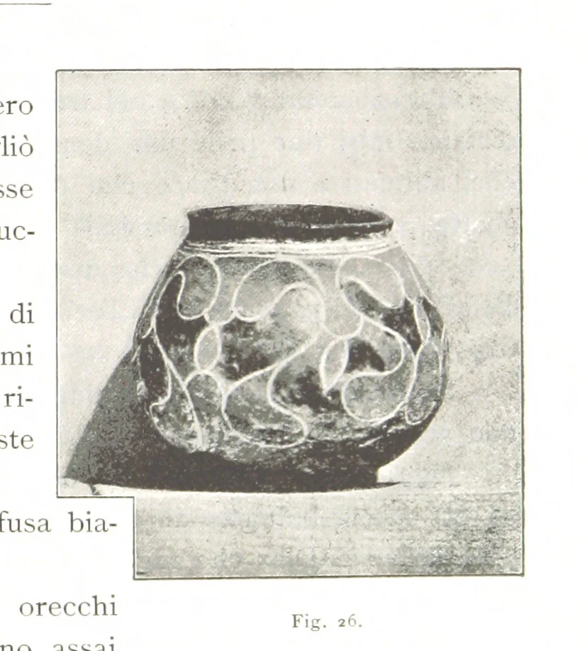 An illustration from Viaggi d'un artista nell'America Meridionale. I Caduvei, Mbayá o Guaycurú. Con prefazione ed uno studio storico ed etnografico del Dott. G. A. Colini. 112 figure, etc, 1895, leaf 105