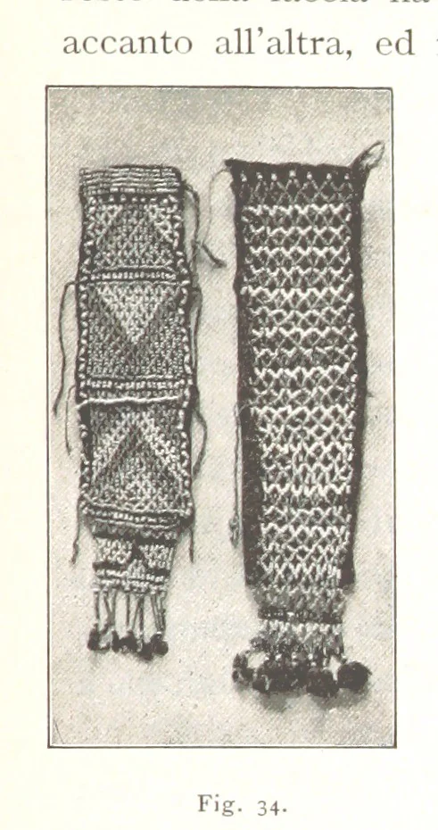 An illustration from Viaggi d'un artista nell'America Meridionale. I Caduvei, Mbayá o Guaycurú. Con prefazione ed uno studio storico ed etnografico del Dott. G. A. Colini. 112 figure, etc, 1895, leaf 119